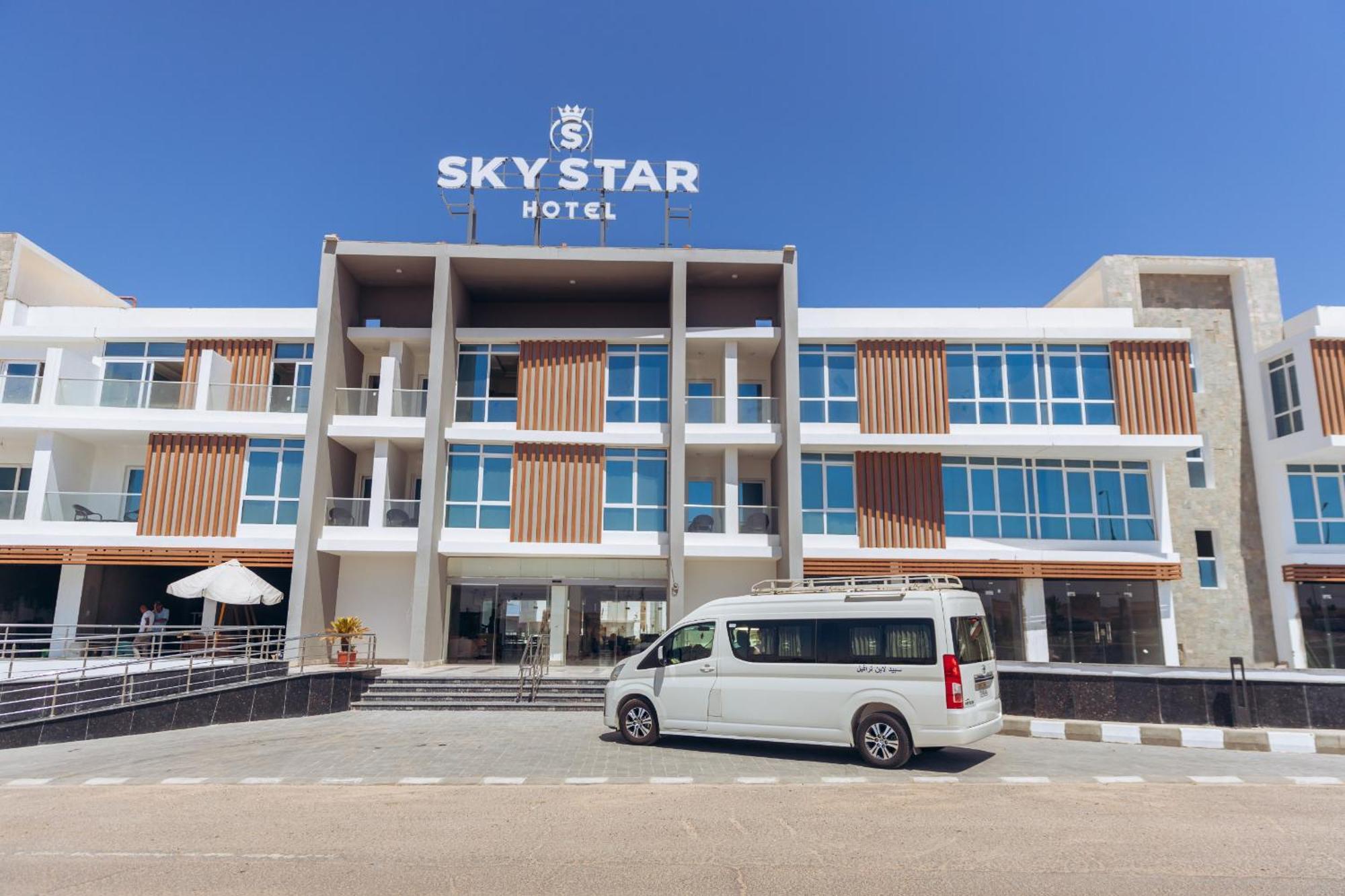Sky Star Hotel Free Shuttle To Hurghada City Center Exteriör bild